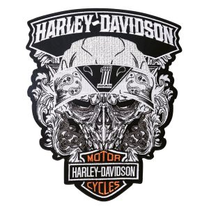 Harley Davidson Motorcycle Patches, eather jacket, vest, or saddlebag, Customizable Options
