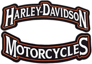 Our Harley Davidson patches are designed for easy application